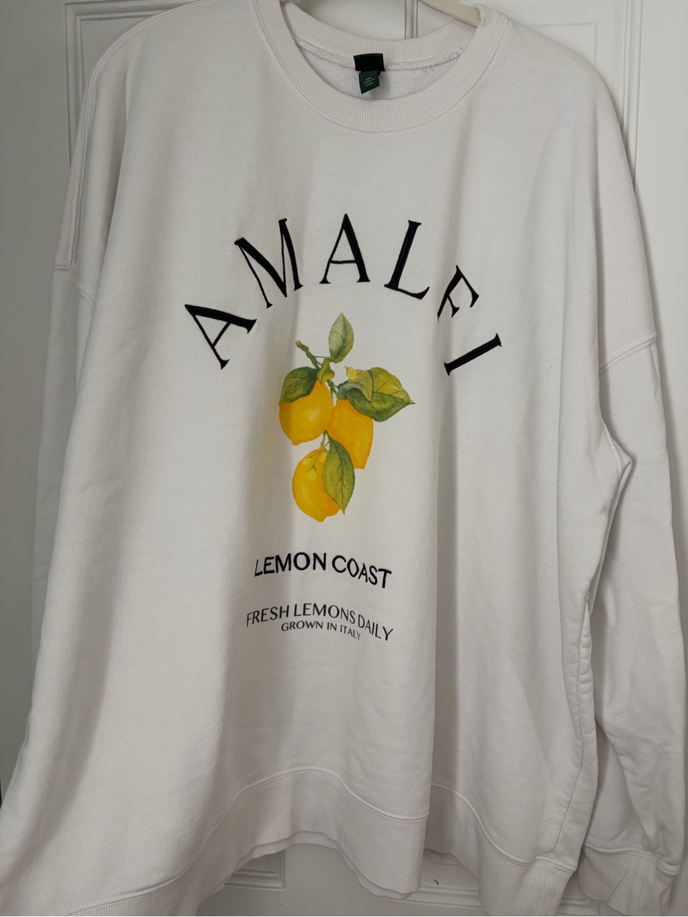 Lemon Crew Neck Pull Over